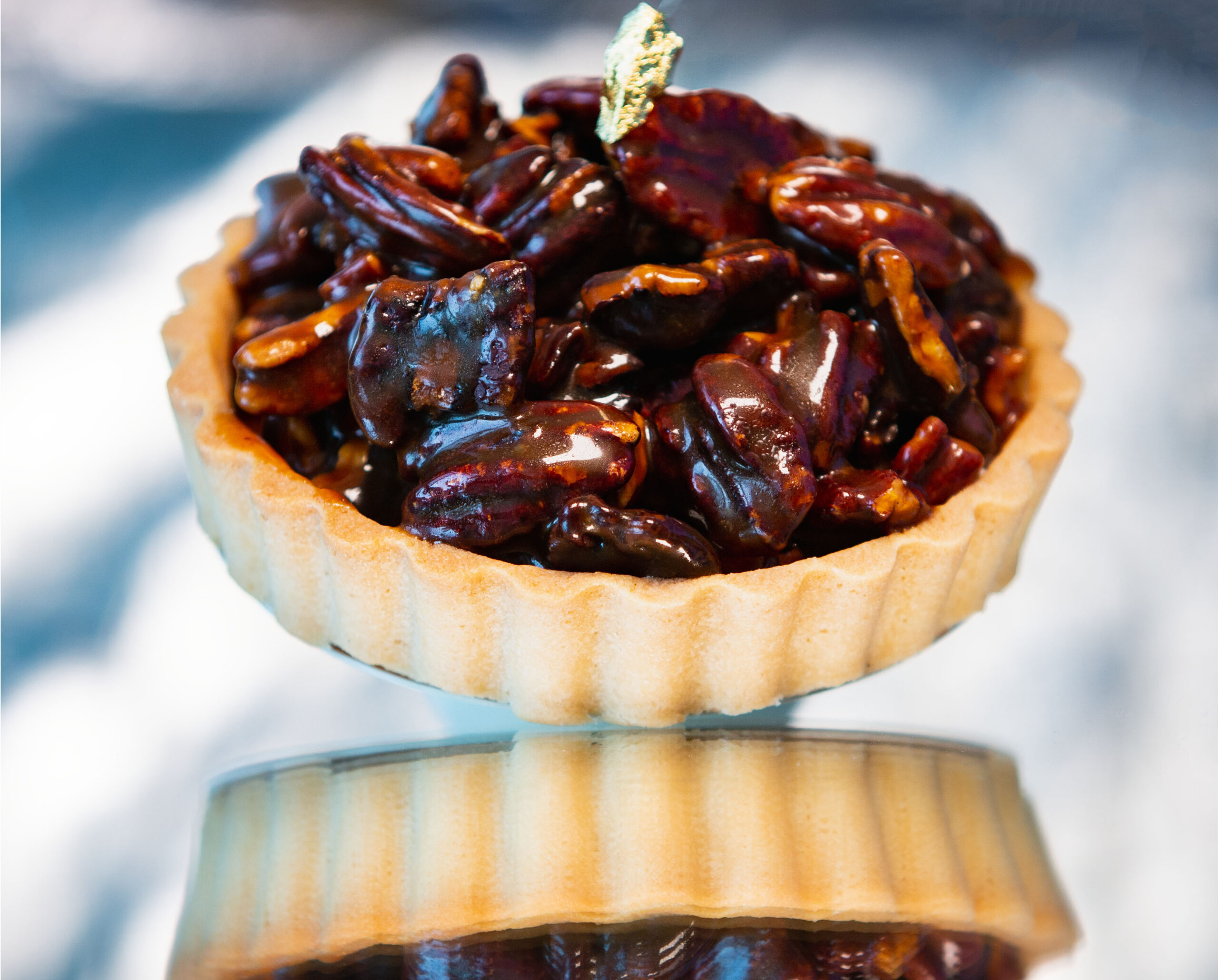 Caramel pecan tart Angels pastries
